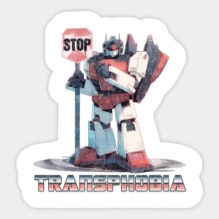 Stop Transphobia Sticker